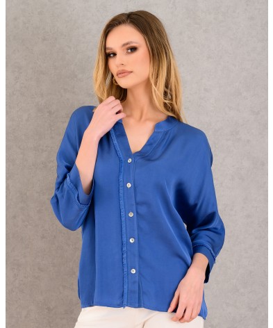 20-ΠΟΥΚΑΜΙΣΟ  DERPOULI  50477 LIGHT INK BLUE