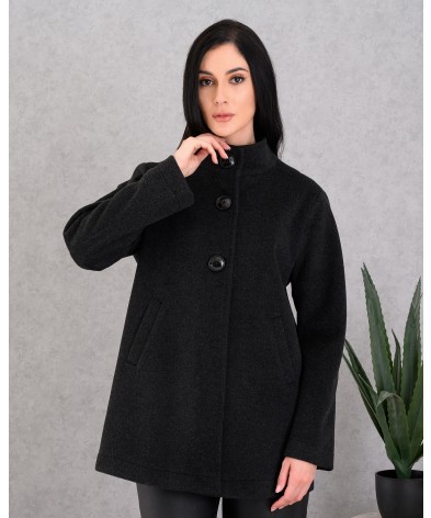 21-ΠΑΛΤΟ  DERPOULI  50781  BLACK