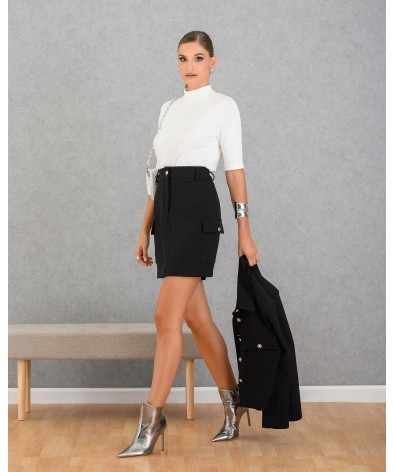 19-ΦΟΥΣΤΑ  DERPOULI 38865 JET BLACK
