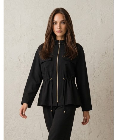 22-ΖΑΚΕΤΑ  DERPOULI  39287JET BLACK