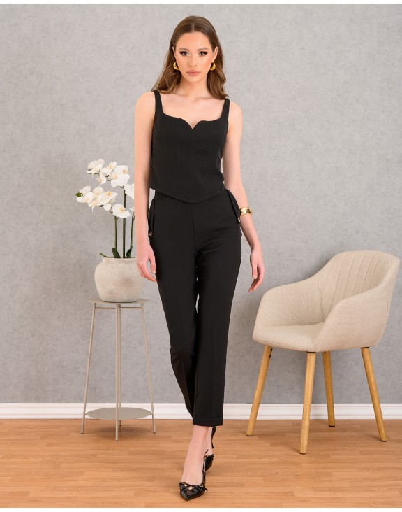 20-ΜΠΛΟΥΖΑ  DERPOULI 38958 JET BLACK