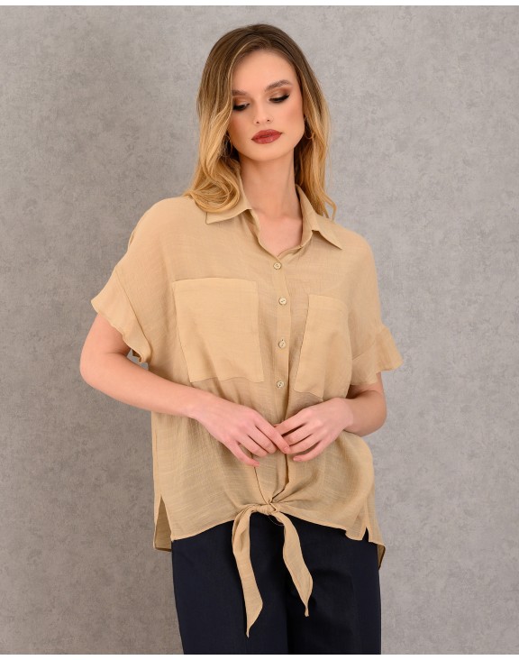 20-ΠΟΥΚΑΜΙΣΟ  DERPOULI 50510 SAFARI BEIGE